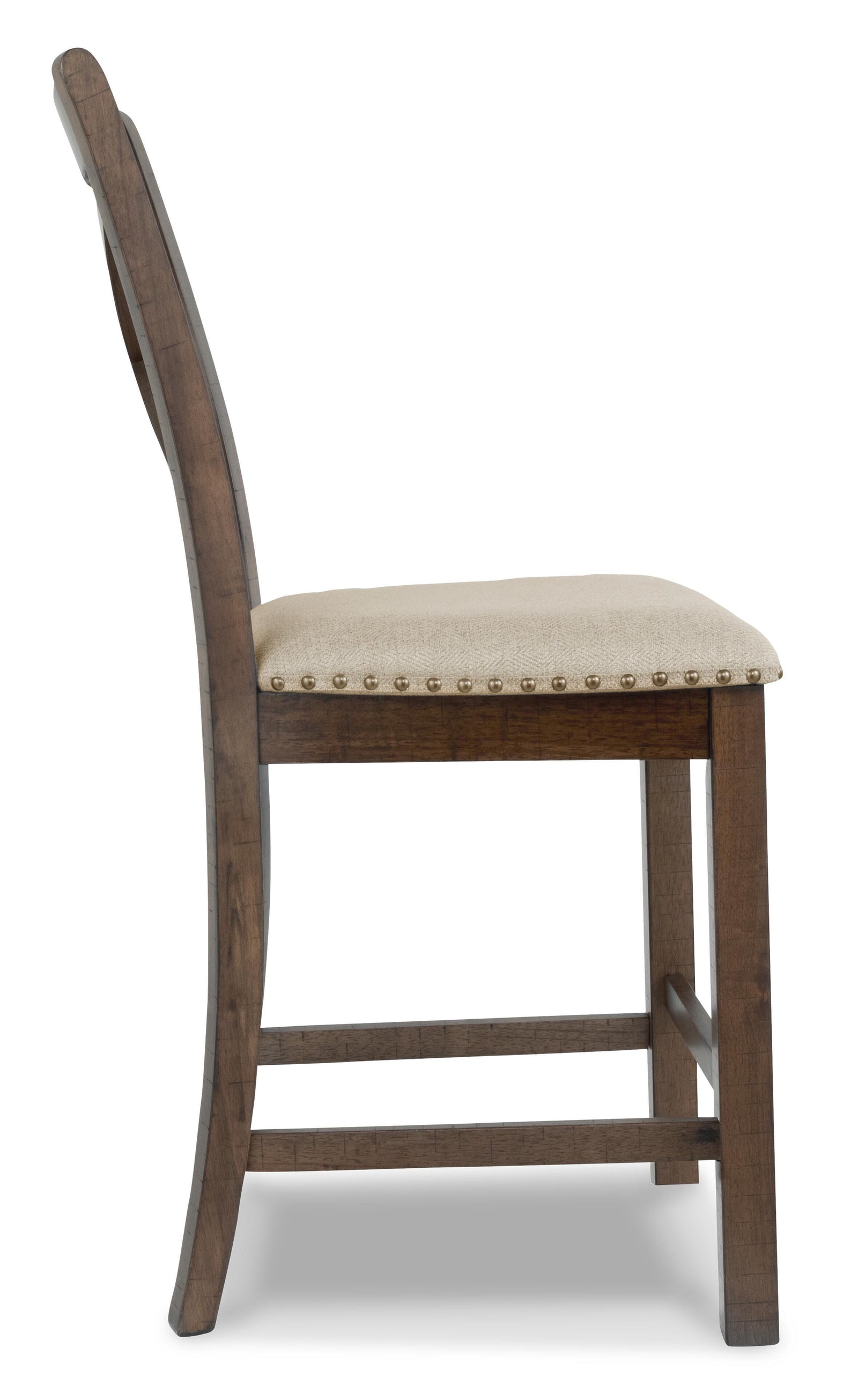 Moriville Counter Height Dining Table with 4 Barstools, Bench, and Server (D631-SI) - Image 15