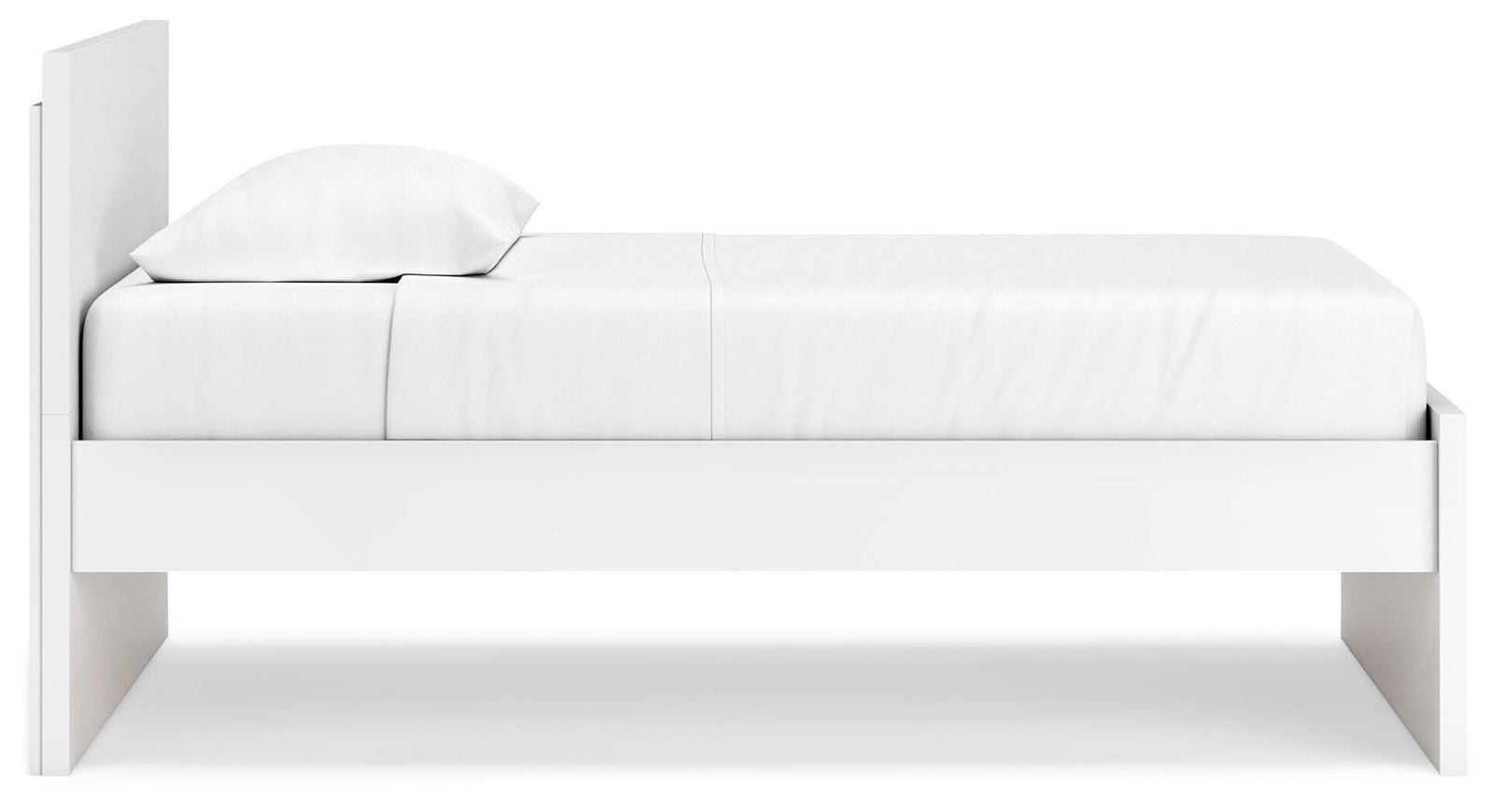 Onita Panel Platform Bed (Youth) - White (EB9630-SI) - Image 7