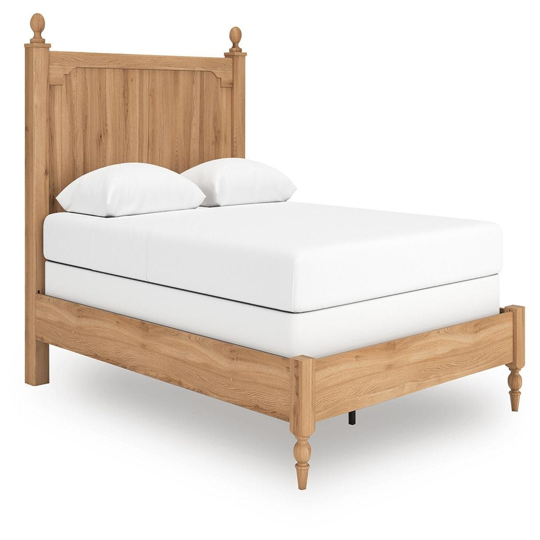 Aleaport Queen Panel Bed, Dresser, Mirror and Nightstand (PCB1075-SI) - Image 10