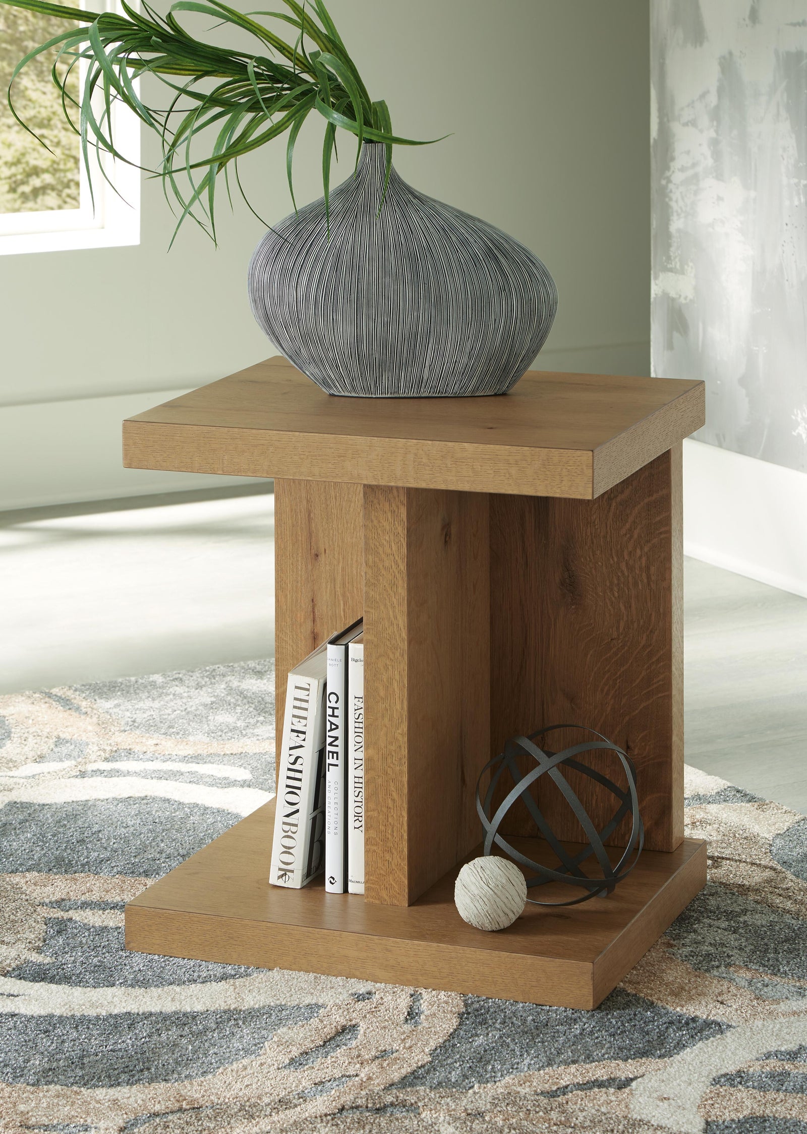 Brinstead Chairside End Table - Light Brown (T839-SI) - Image 6