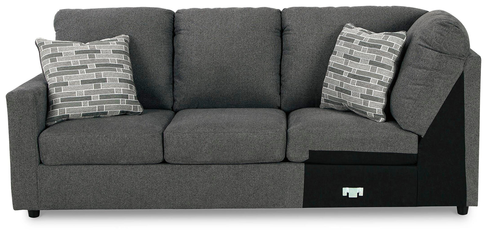 Edenfield Left-Arm Facing Sofa with Corner Wedge (29003-SI) - Image 2
