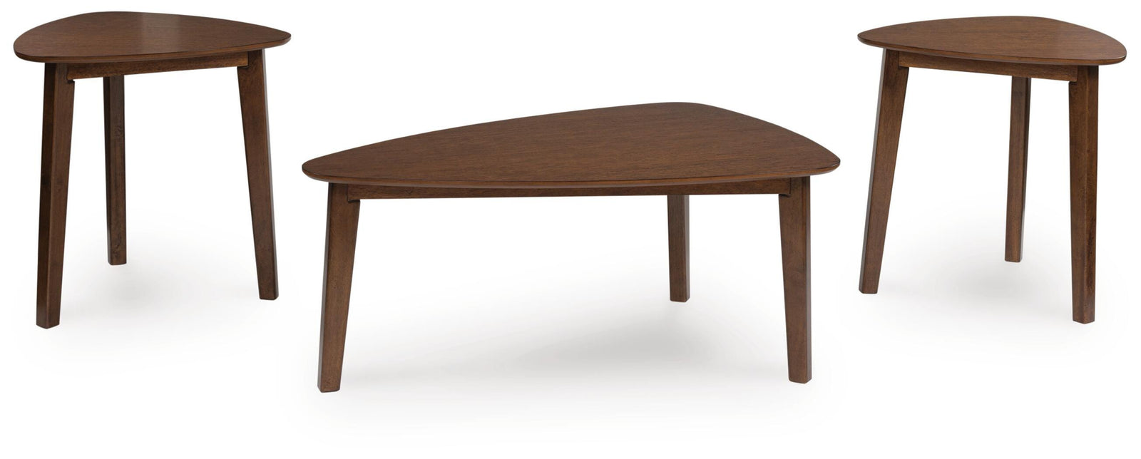 Lyncott Table (Set of 3) - Brown (T135-SI)