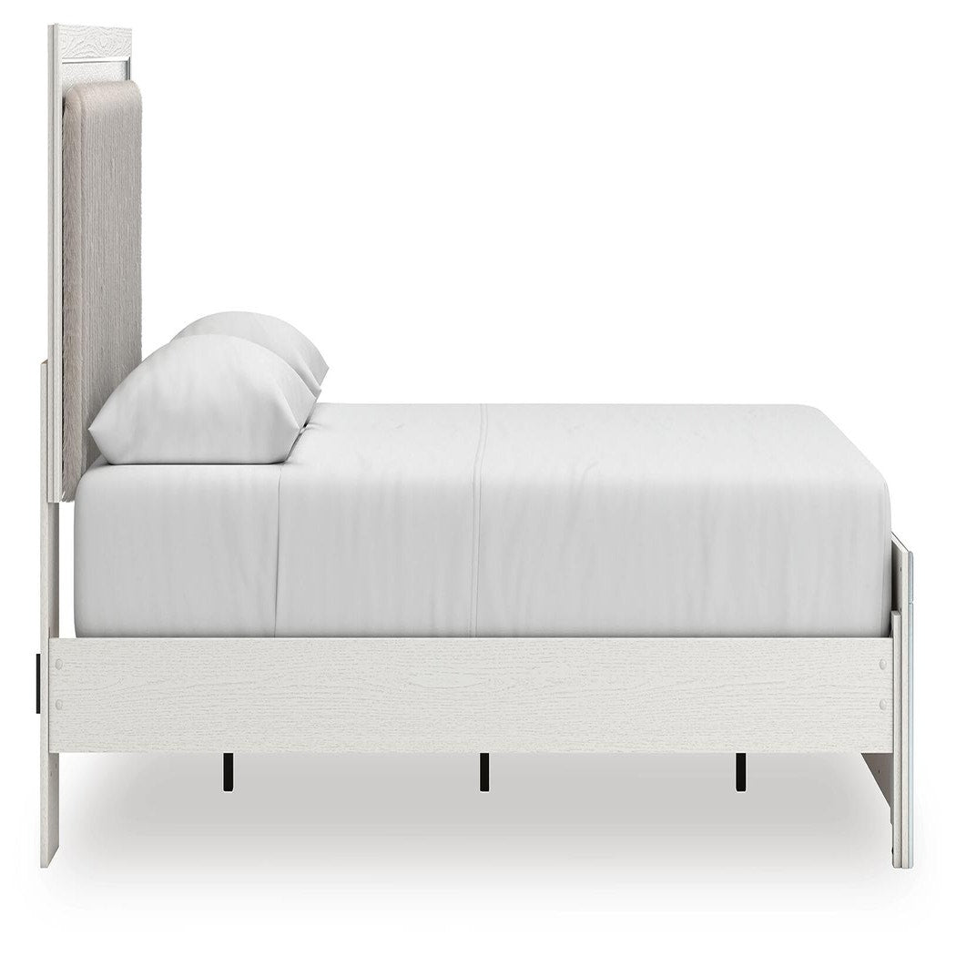 Zuraleus Queen Upholstered Panel Platform Bed (PCB3381-SI) - Image 5
