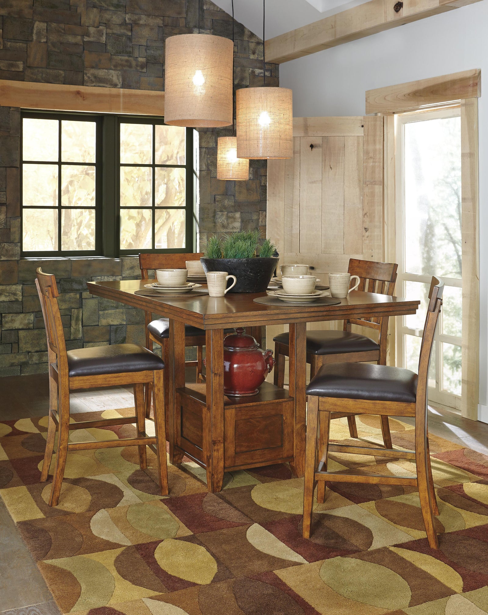 Ralene Counter Height Bar Stool (Set of 2) (D594-SI) - Image 10