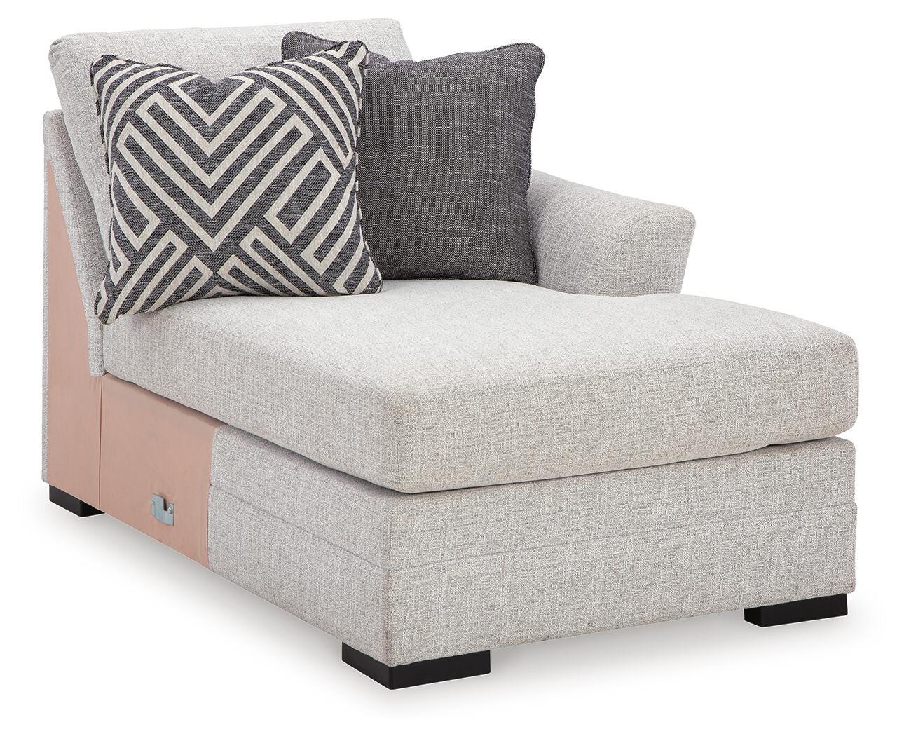 Koralynn Right-Arm Facing Sofa with Corner Wedge (54102-SI) - Image 10