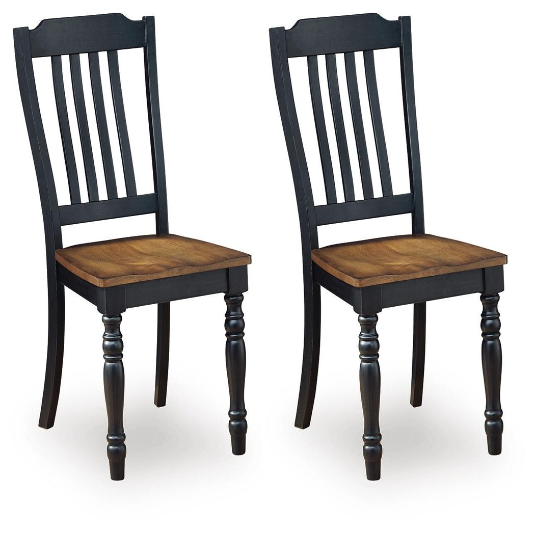Clorazi Dining Chair (Set of 2) (PCD619-SI)