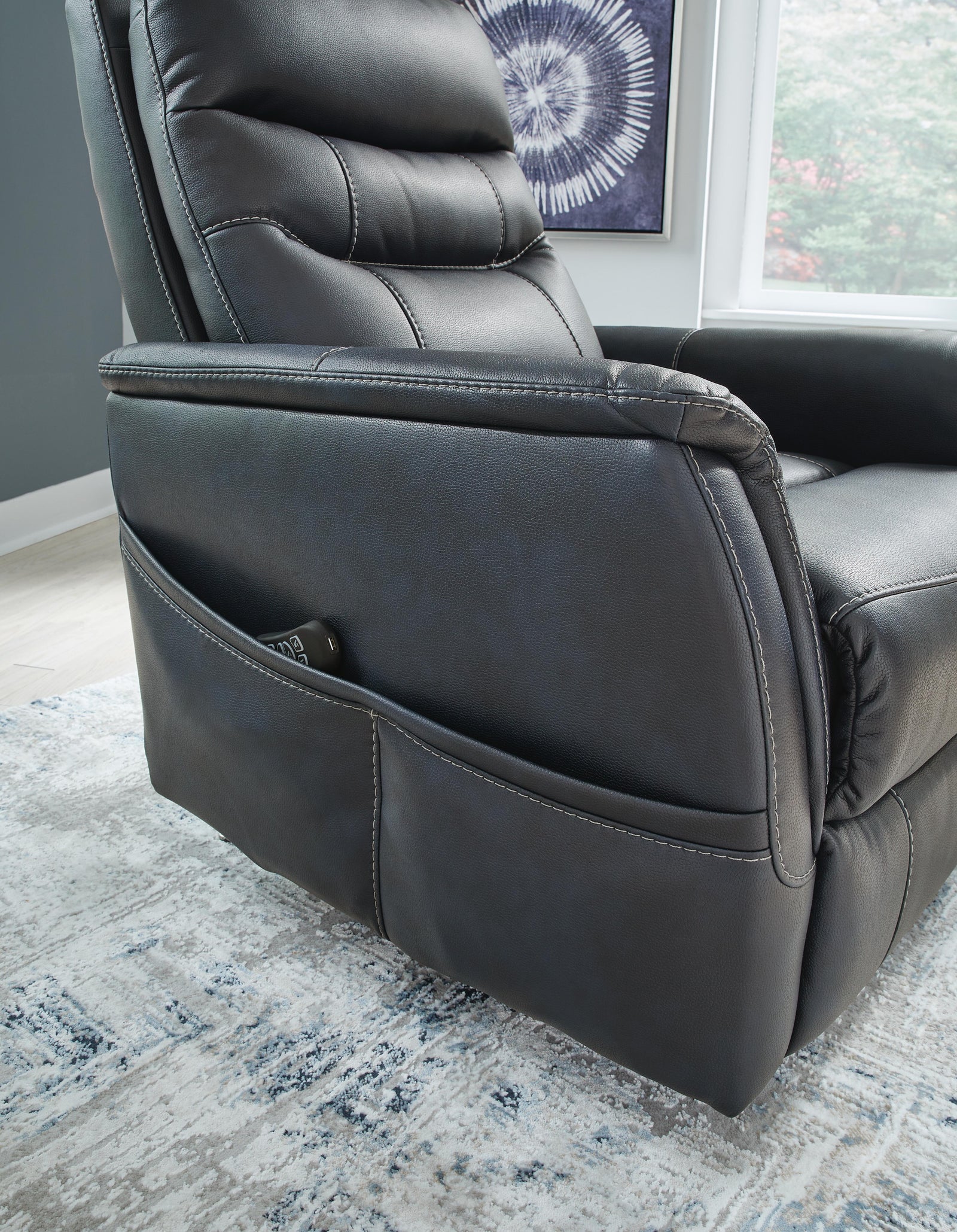 Strawbill Power Lift Recliner (63910-SI) - Image 11