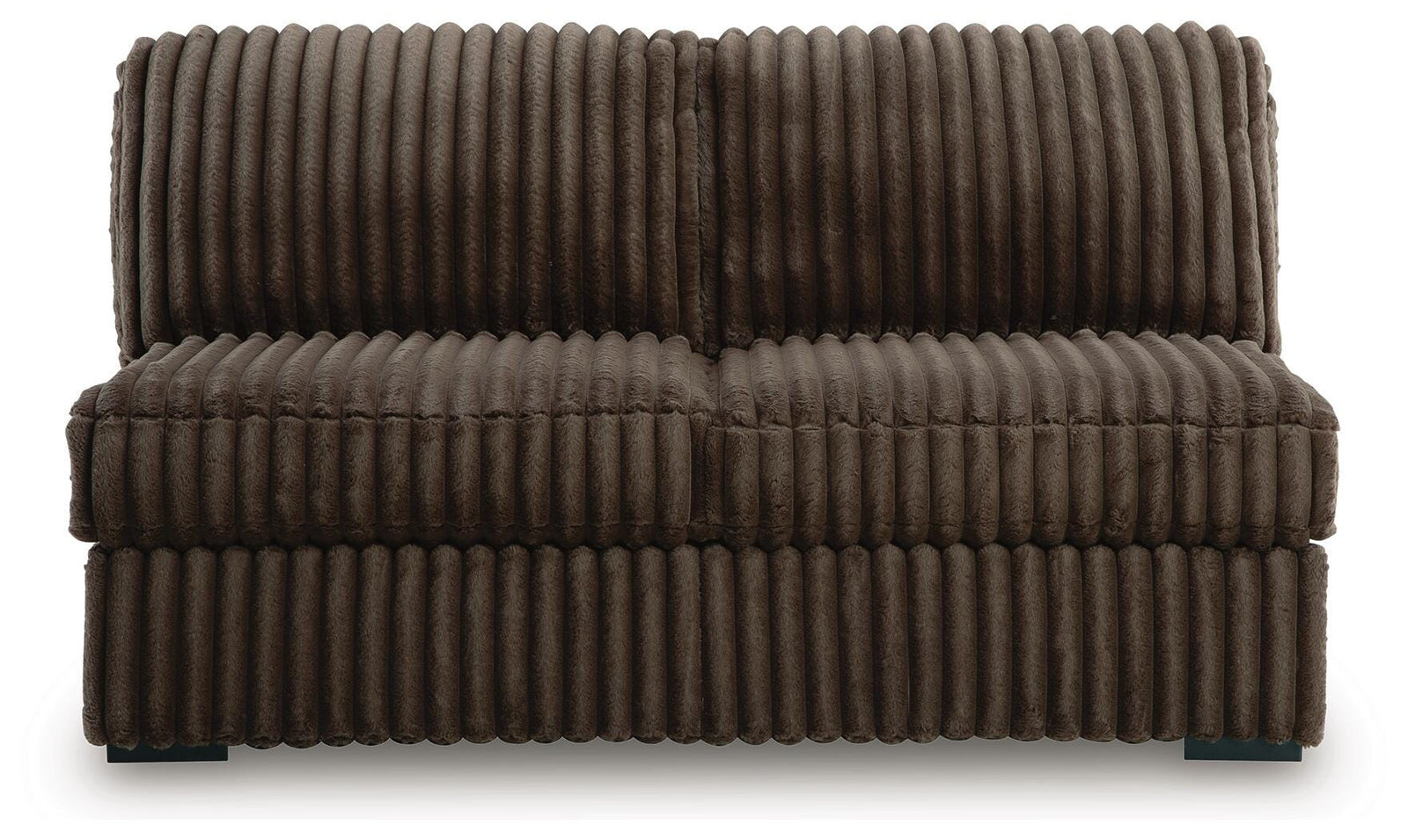 Midnight-Madness 3-Piece Double Chaise Sectional and Ottoman (98104-SI) - Image 14