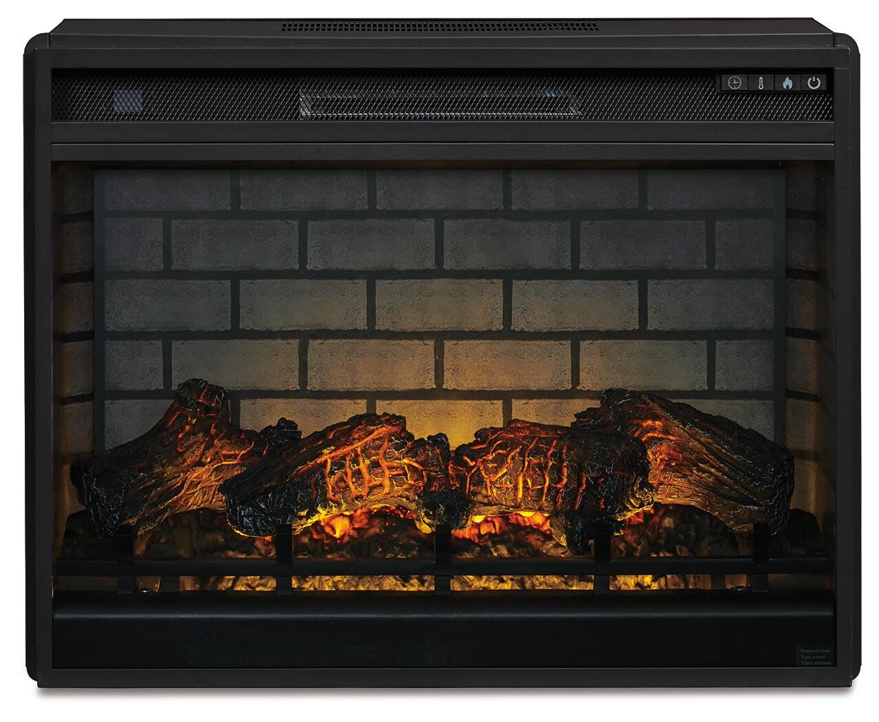 Entertainment Accessories Electric Infrared Fireplace Insert (W100-SI) - Image 2