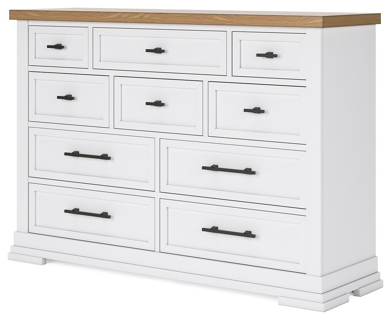 Ashbryn Dresser - White/Natural (B844-SI) - Image 4