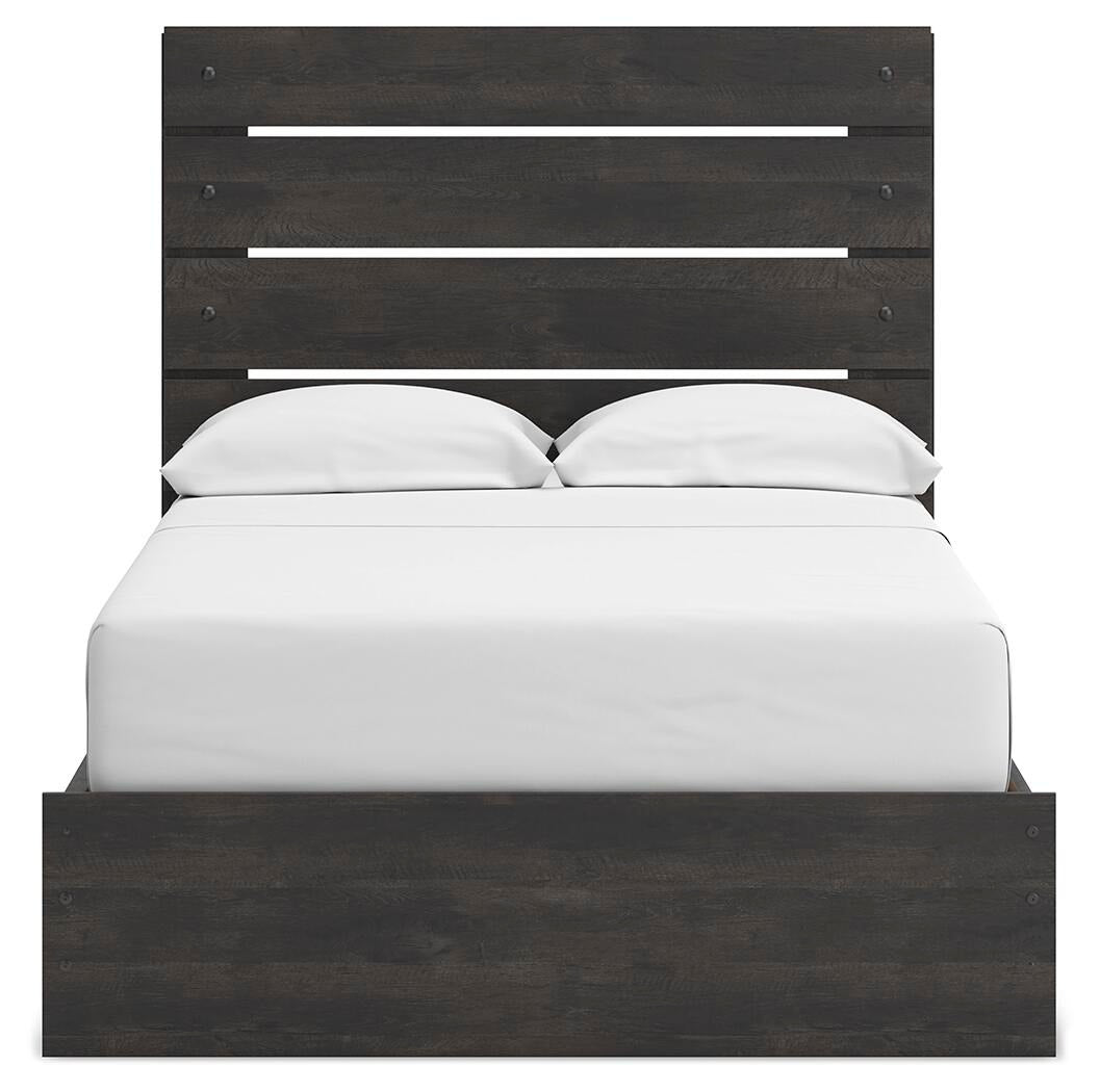 Hollivern Full Panel Bed with Storage (PCB2108-SI) - Image 5