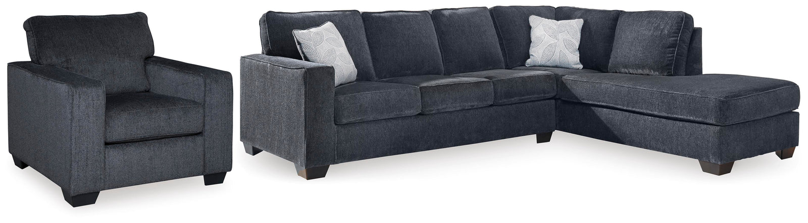 Altari 2-Piece Sectional and Chair (87213-SI)