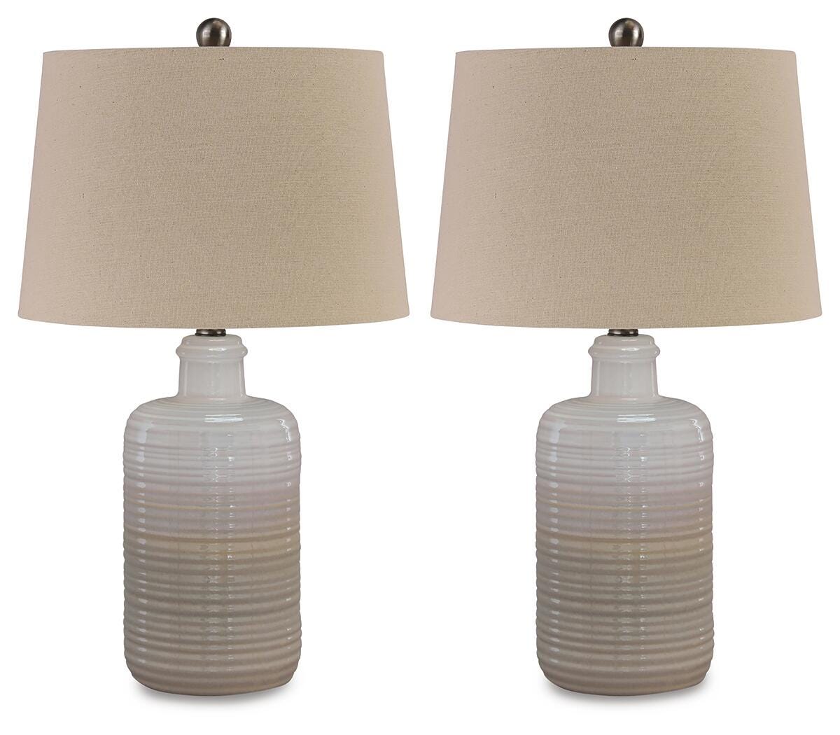 Marnina Table Lamp (Set of 2) (L121854-SI) - Image 3