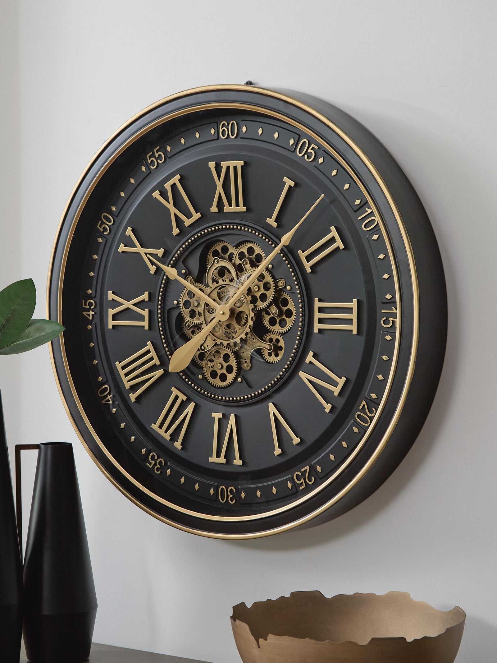 Dairton Wall Clock (A8010385-SI) - Image 2
