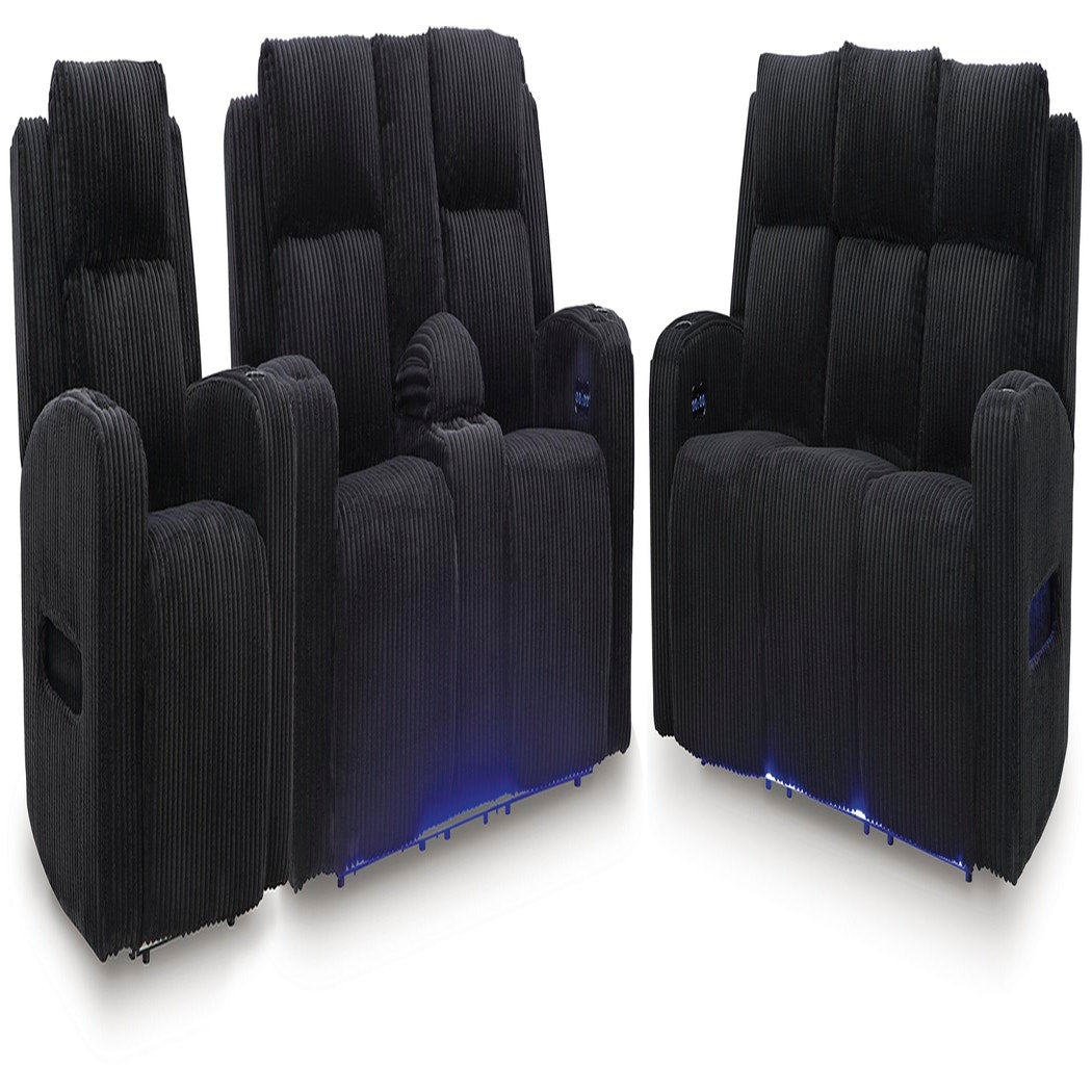 Belvarrow Power Reclining Sofa, Loveseat and Recliner (PC64202-SI)