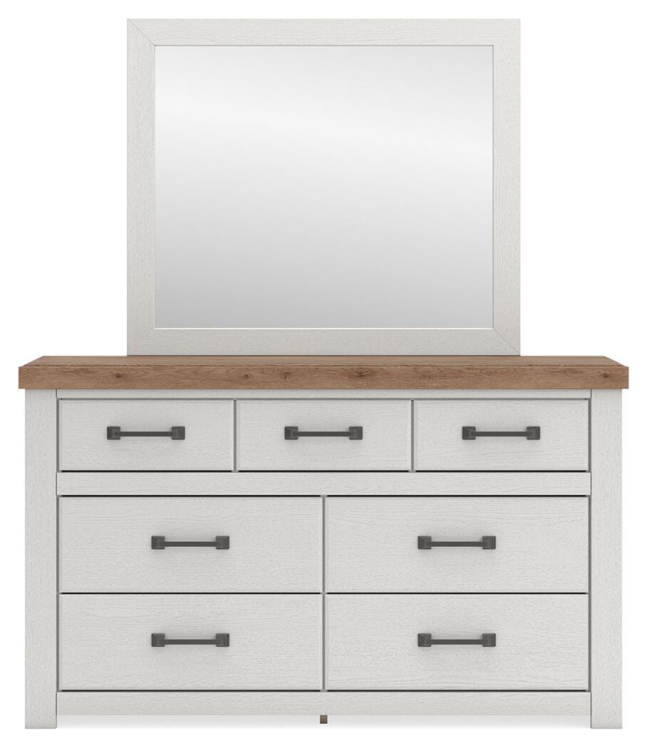 Savonport Panel Bed, Dresser and Mirror (B4615-SI) - Image 2