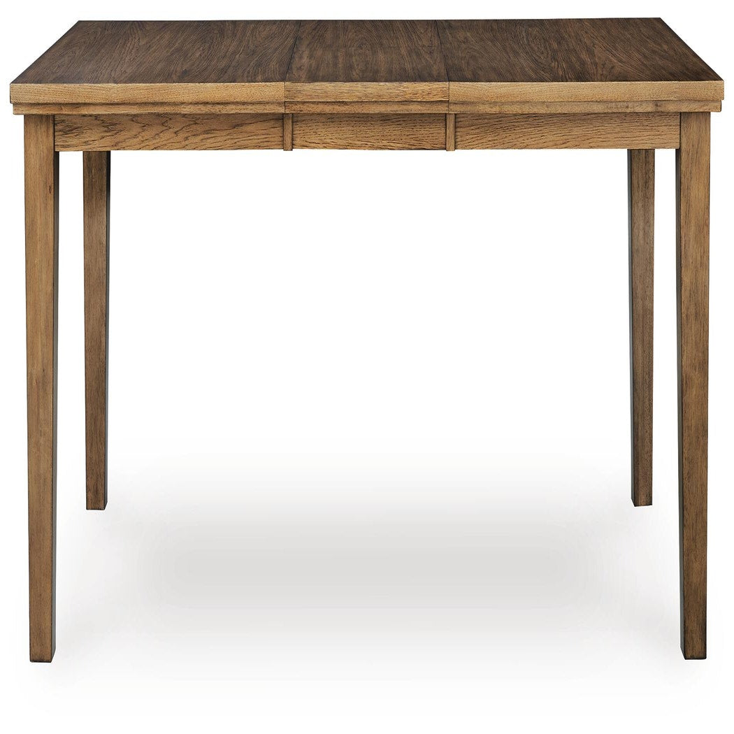 Urbinforte Counter Height Extension Dining Table and 6 Barstools (PCD592-SI) - Image 2