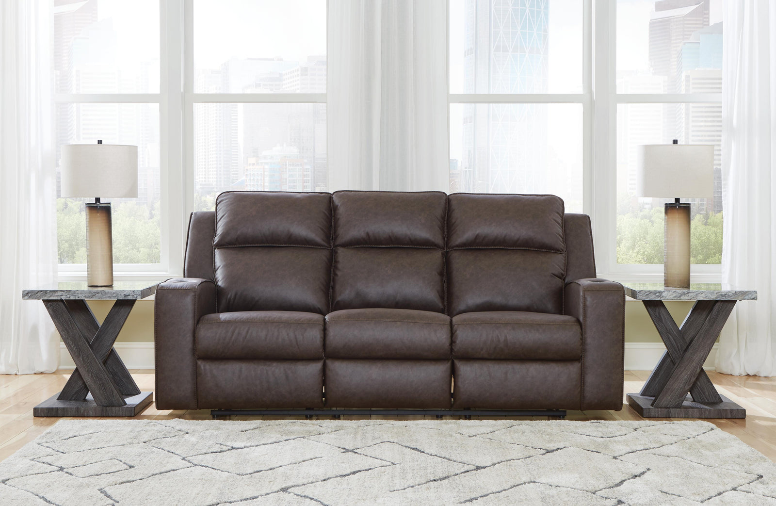 Lavenhorne Reclining Sofa, Loveseat and Recliner (63306-SI) - Image 21