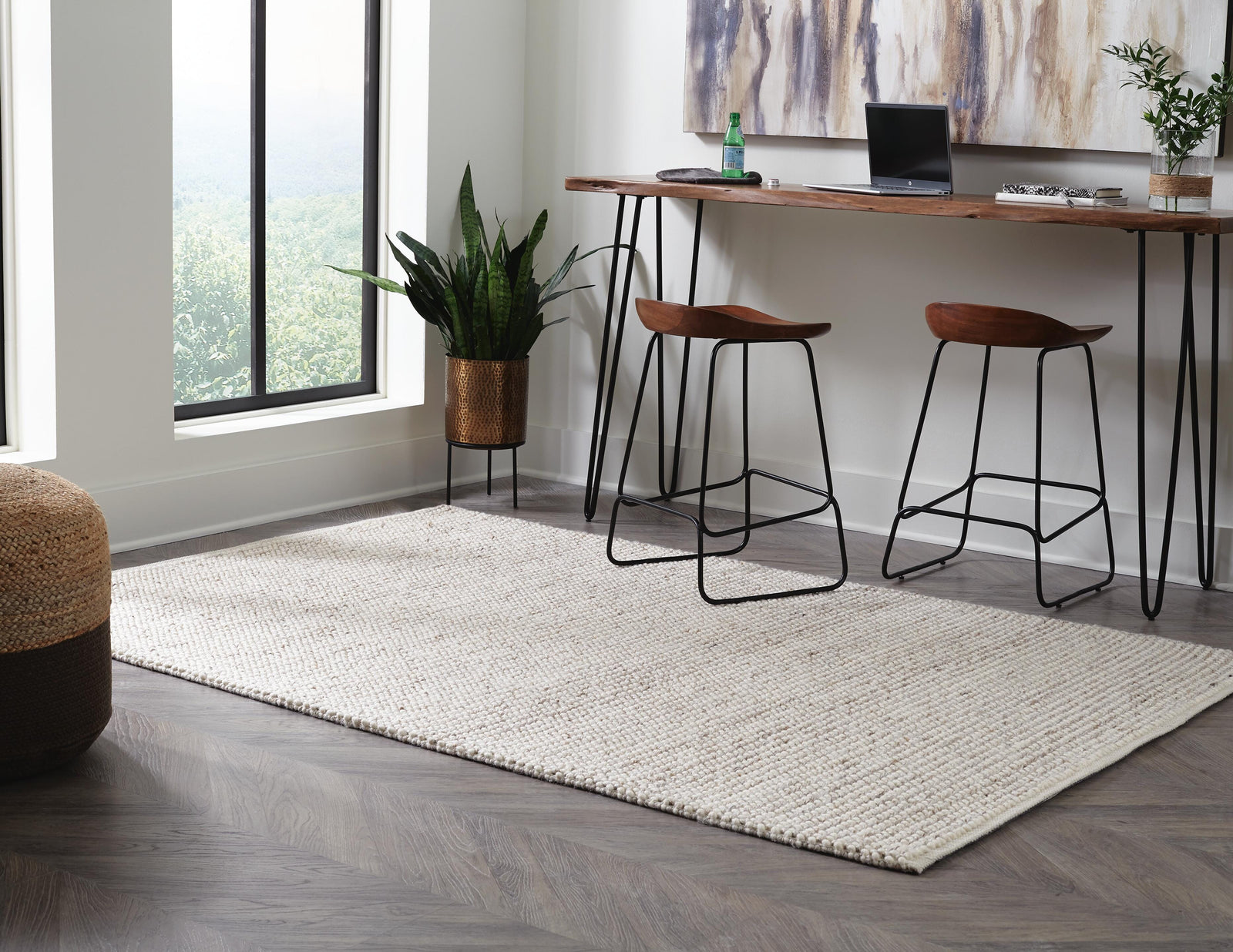 Jossick 5 x 7 Rug (R40510-SI) - Image 2