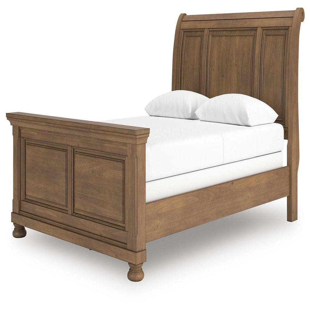 Feddinger Queen Sleigh Bed (PCB779-SI) - Image 3