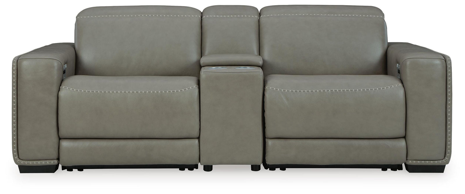 Correze 3-Piece Power Reclining Sectional Loveseat (U94202-SI)