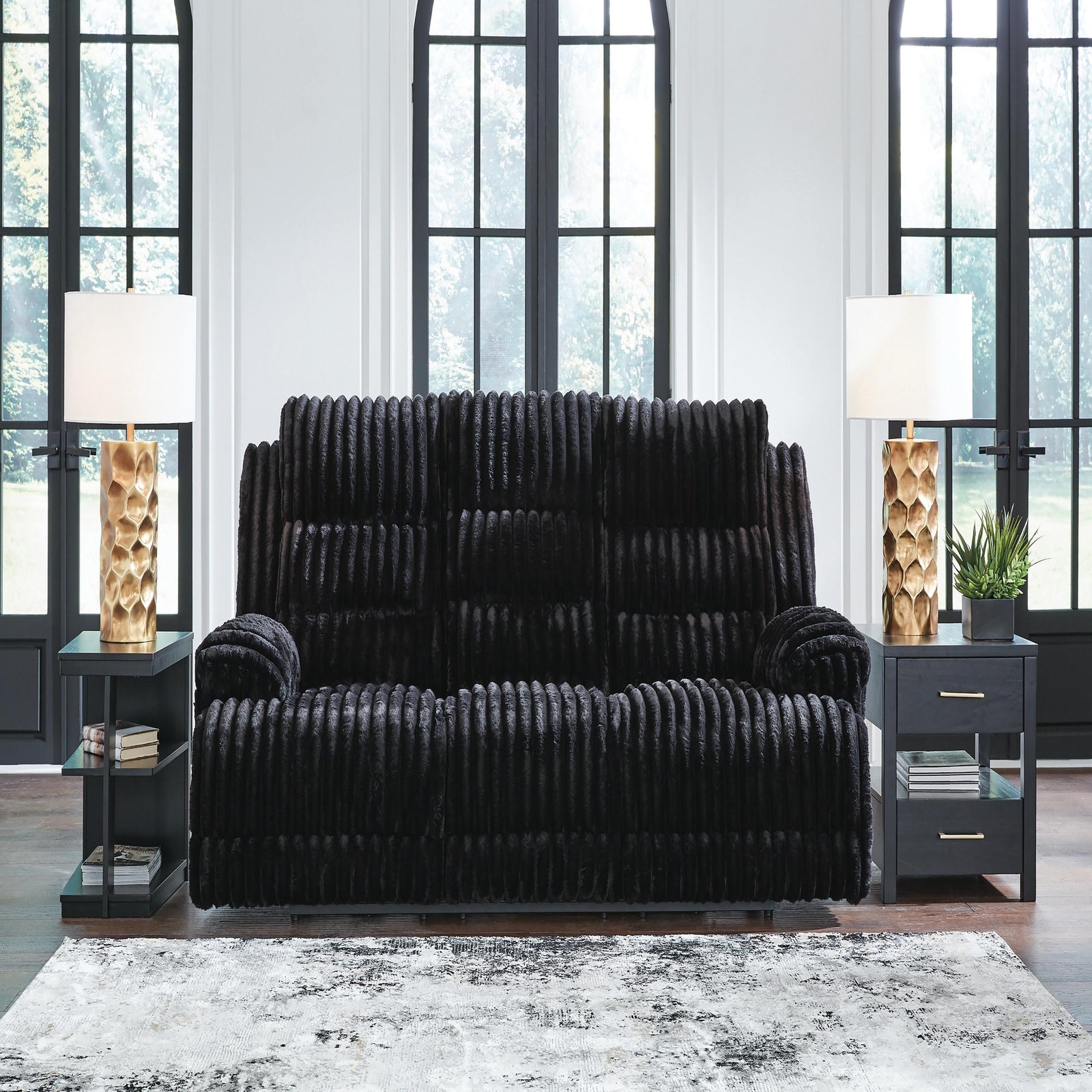 Rhines Falls Power Reclining Sofa with Drop Down Table (PC42805-SI) - Image 8