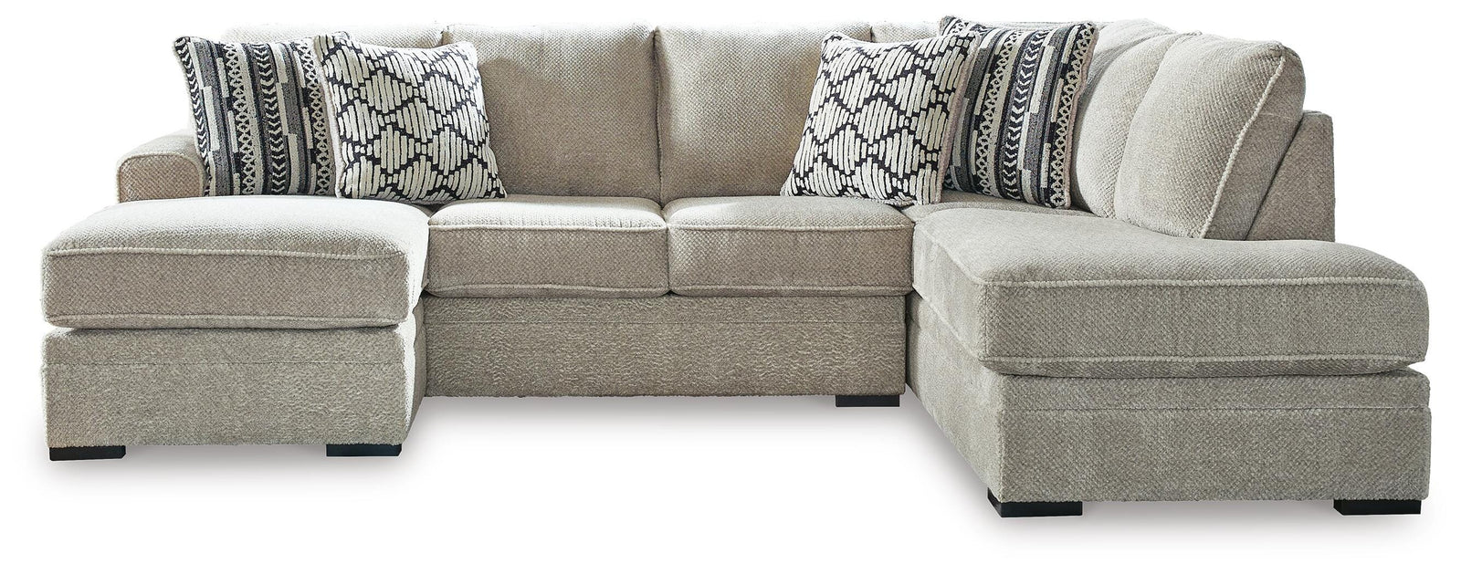 Calnita 2-Piece Sectional with Chaise (20502-SI)