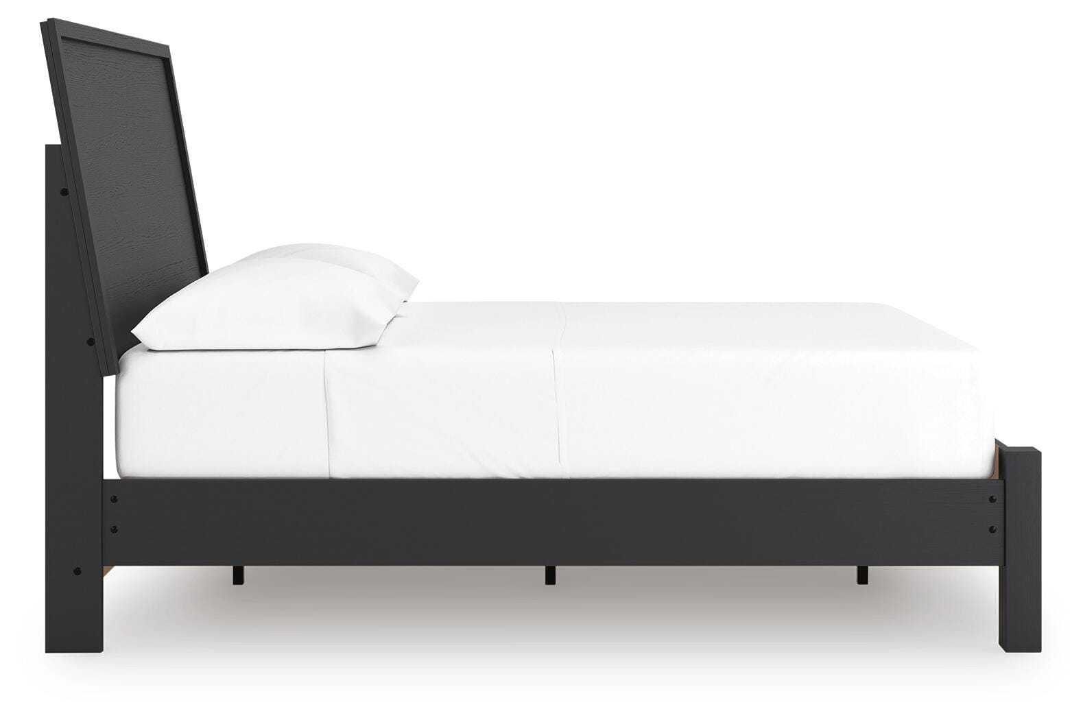 Danziar Panel Bed (Youth) - Black (B1013-SI) - Image 5