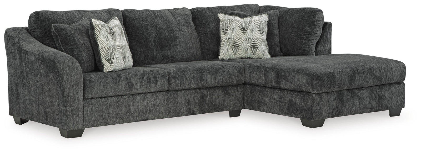 Biddeford 2-Piece Sleeper Sectional with Chaise (35504-SI)
