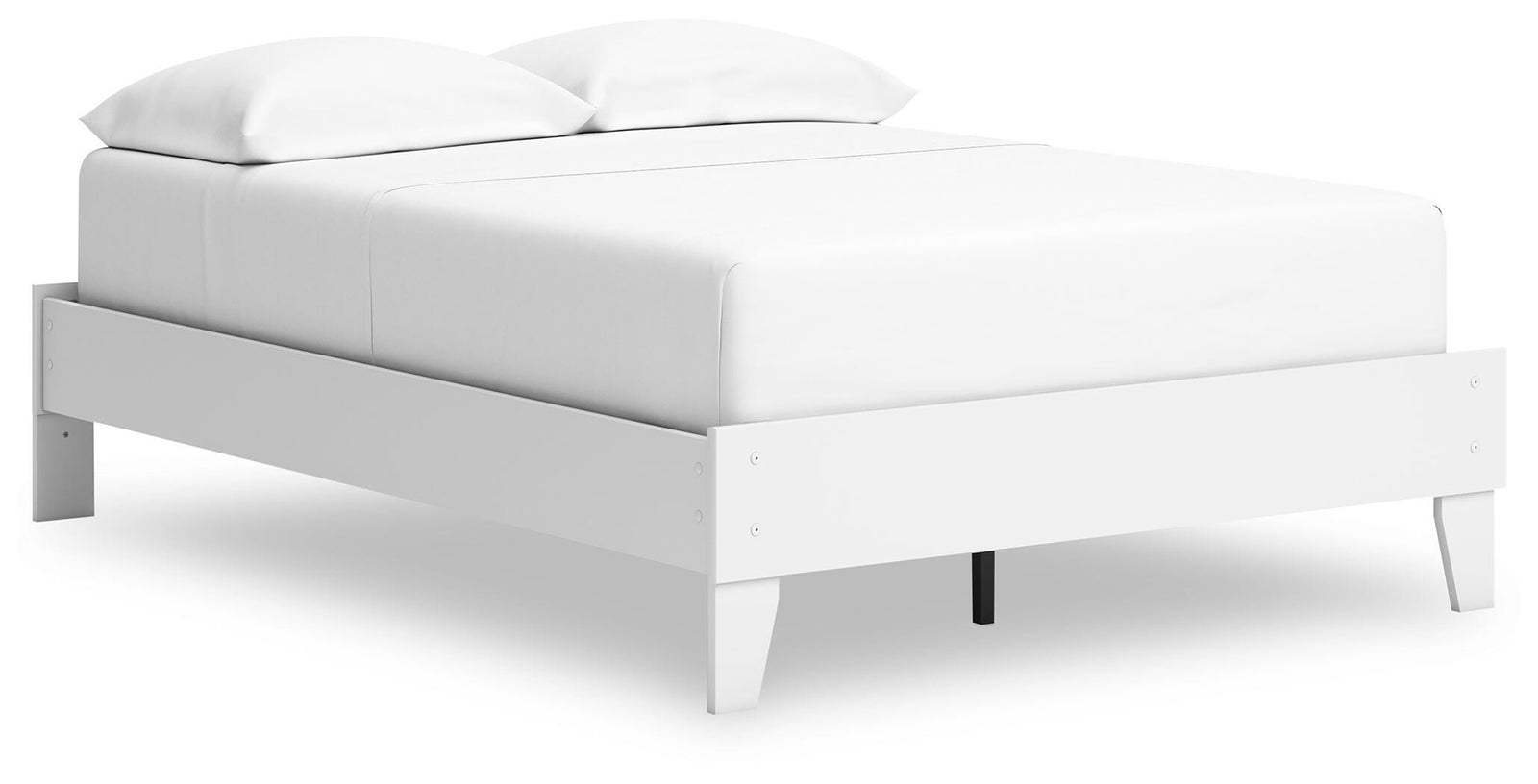 Hallityn Platform Bed (Youth) - White (EB1810-SI)