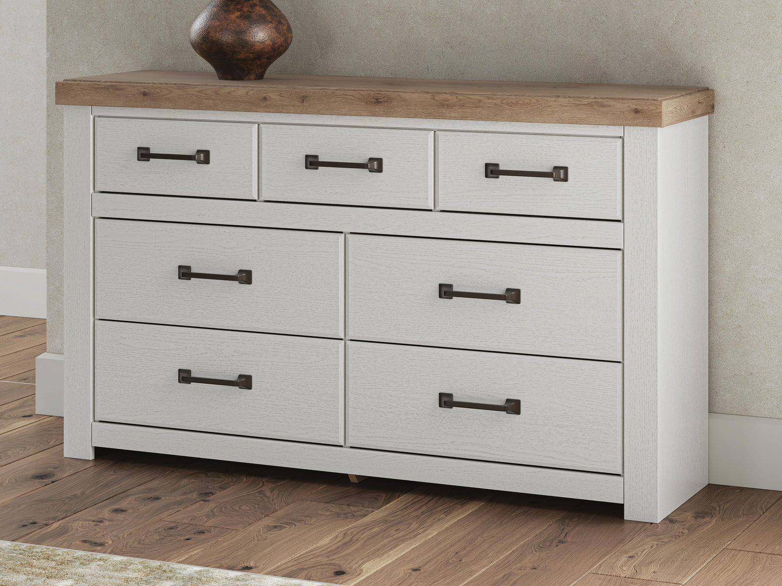 Savonport Dresser - White/Brown (B4615-SI) - Image 8