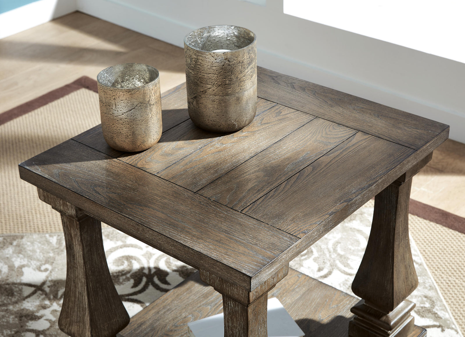 Johnelle End Table - Gray (T776-SI) - Image 4