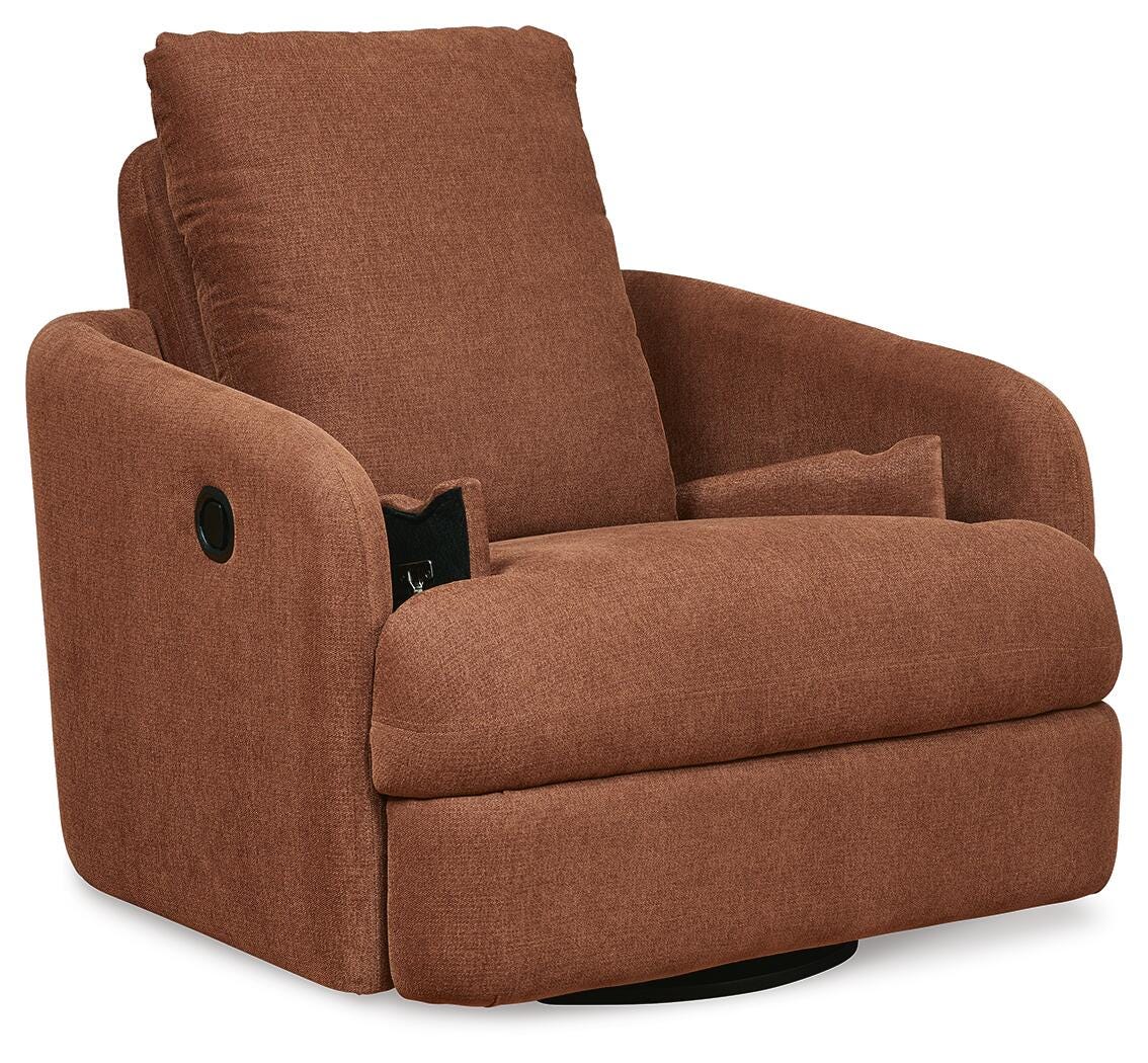 Modmax Swivel Glider Recliner (92102-SI) - Image 3