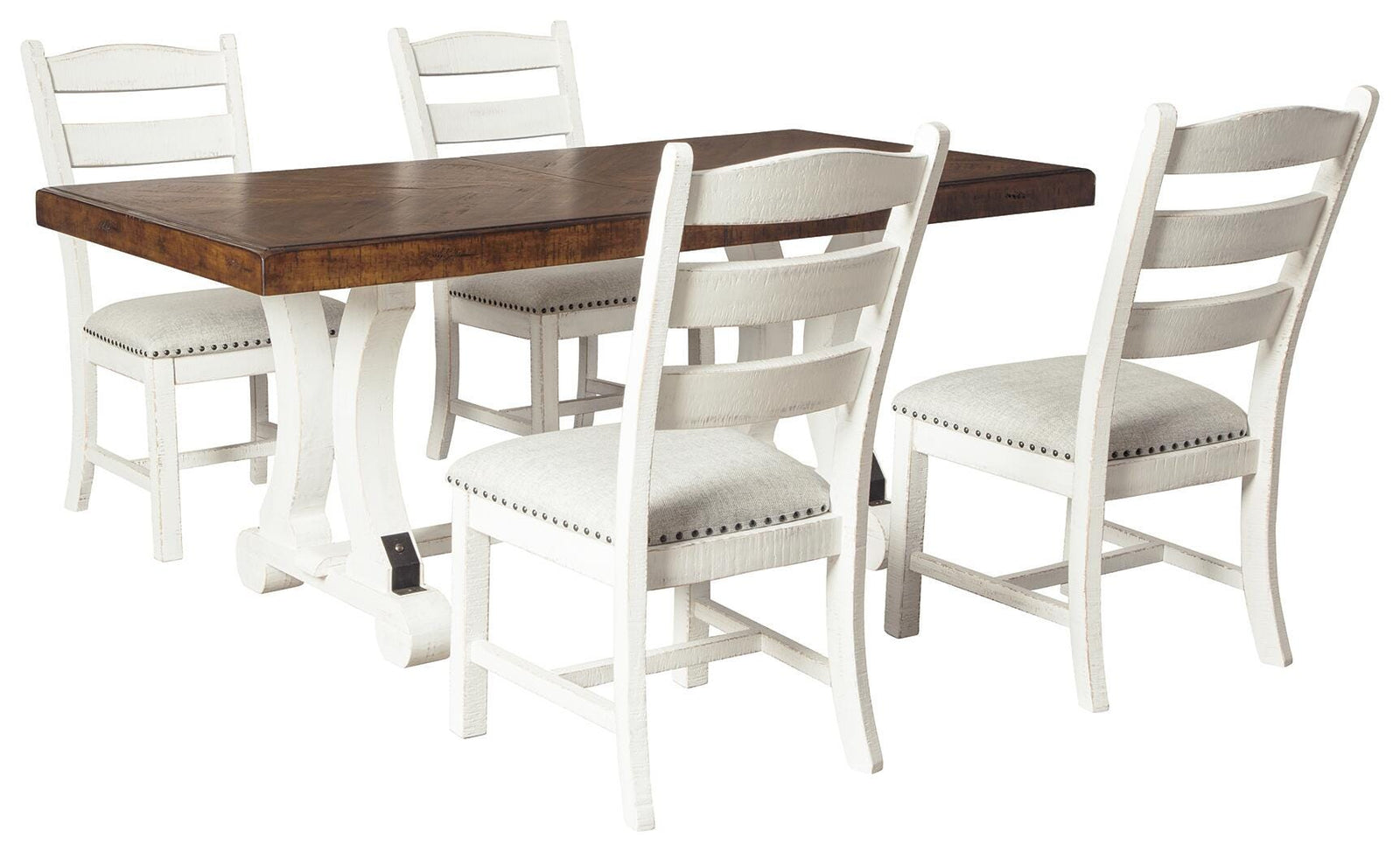 Valebeck Dining Table and 4 Chairs (D546-SI) - Image 2