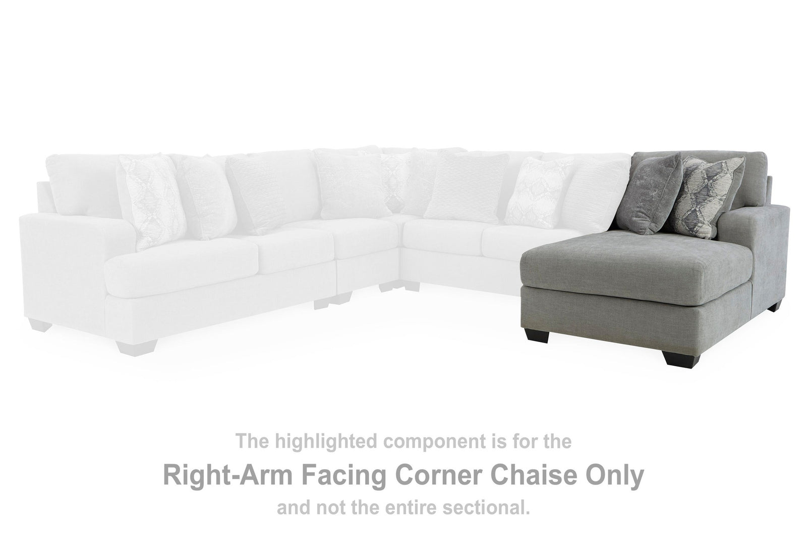 Keener Right-Arm Facing Corner Chaise (11001-SI) - Image 6