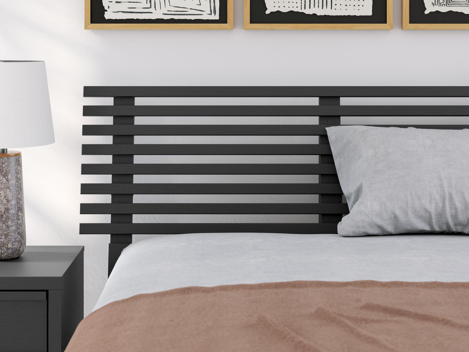 Danziar Slat Panel Bed (Youth) - Black (B1013-SI) - Image 6