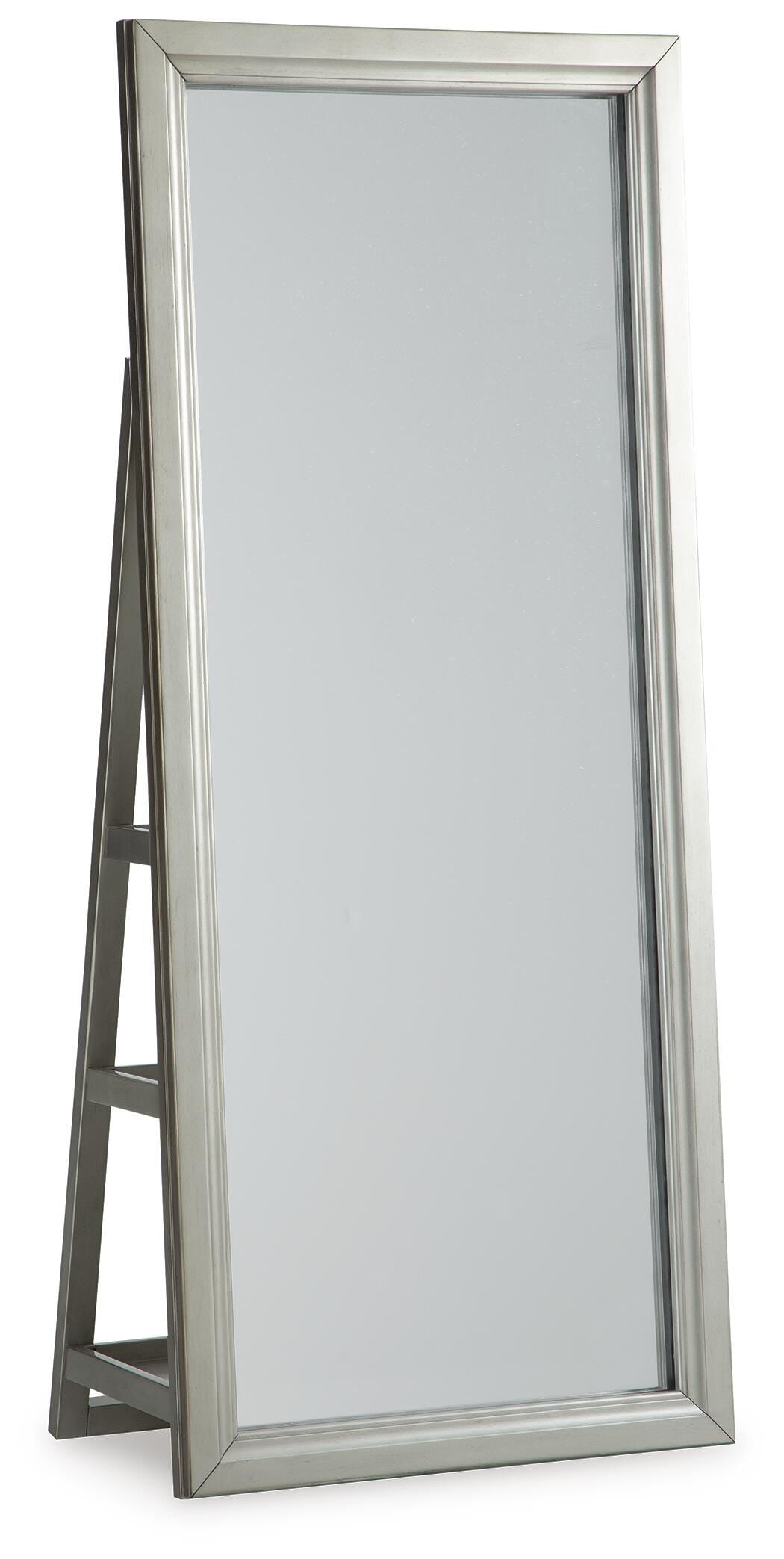 Evesen Floor Standing Mirror/Storage (A8010380-SI)