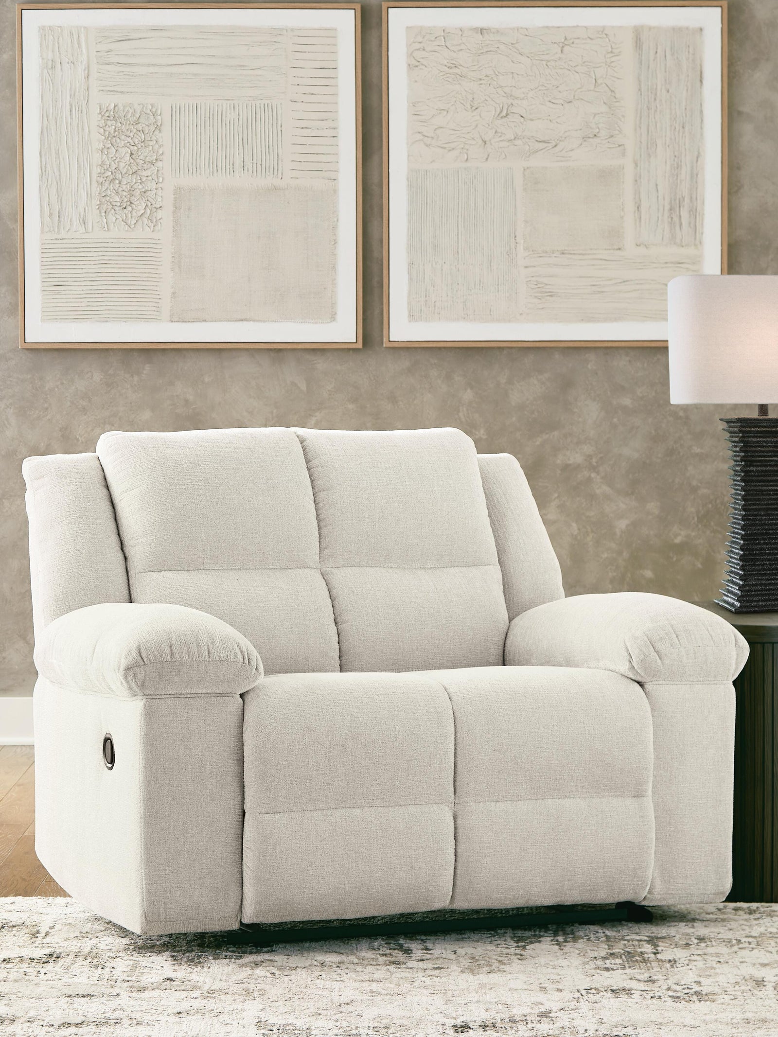 Orlen Reclining Loveseat with Console (81602-SI) - Image 8