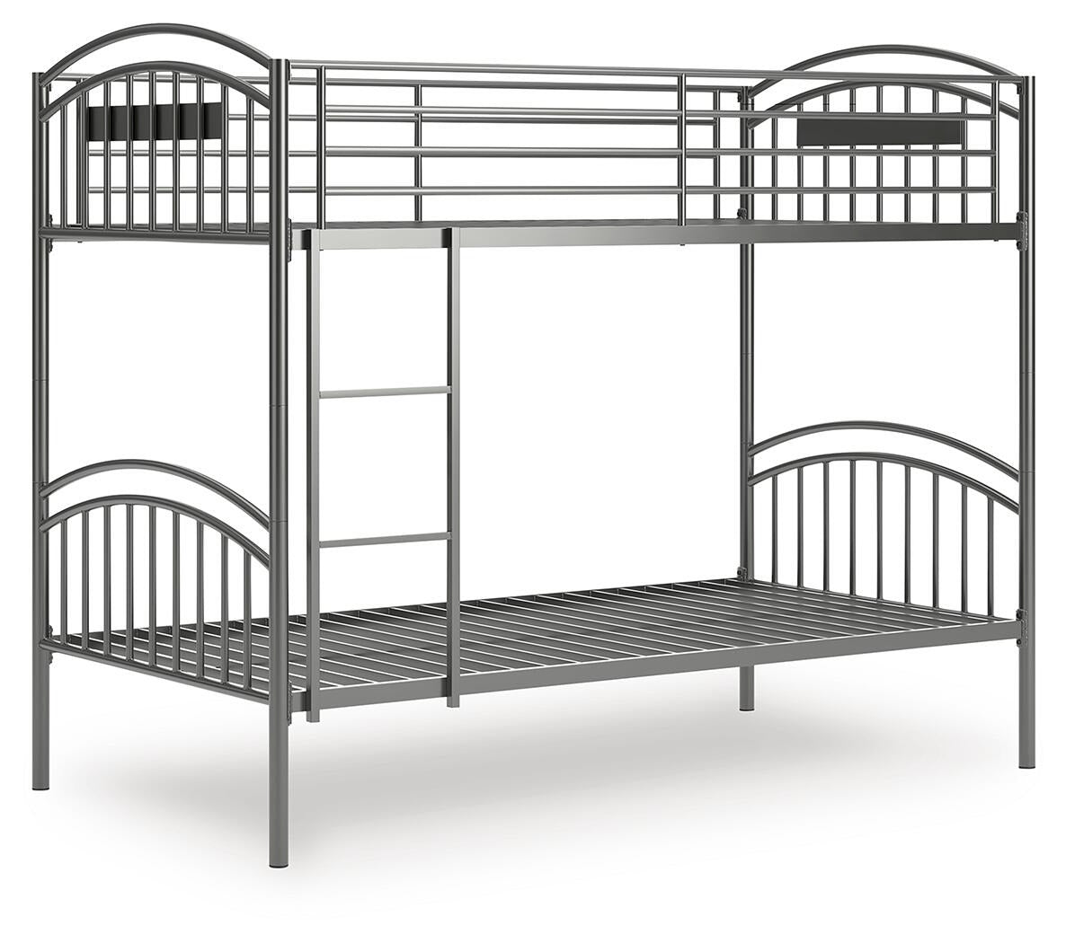 Lanceburg Twin over Full Bunk Bed with Ladder (PCB400-SI) - Image 3