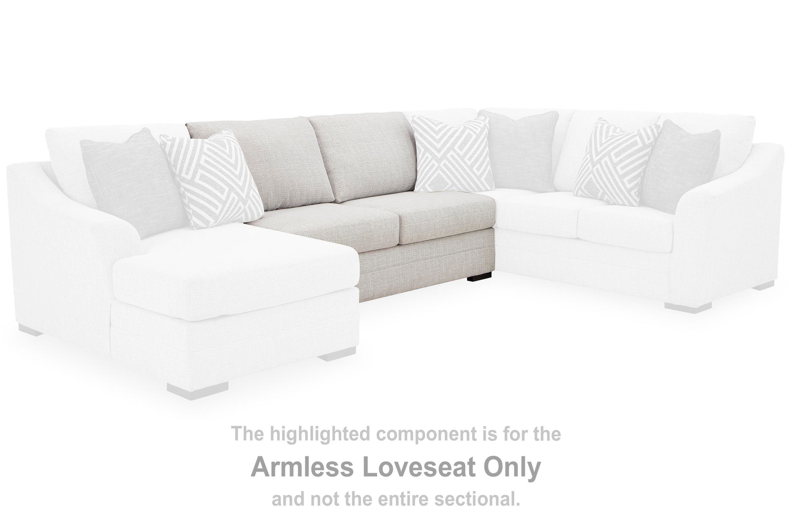 Koralynn Right-Arm Facing Sofa with Corner Wedge (54102-SI) - Image 24