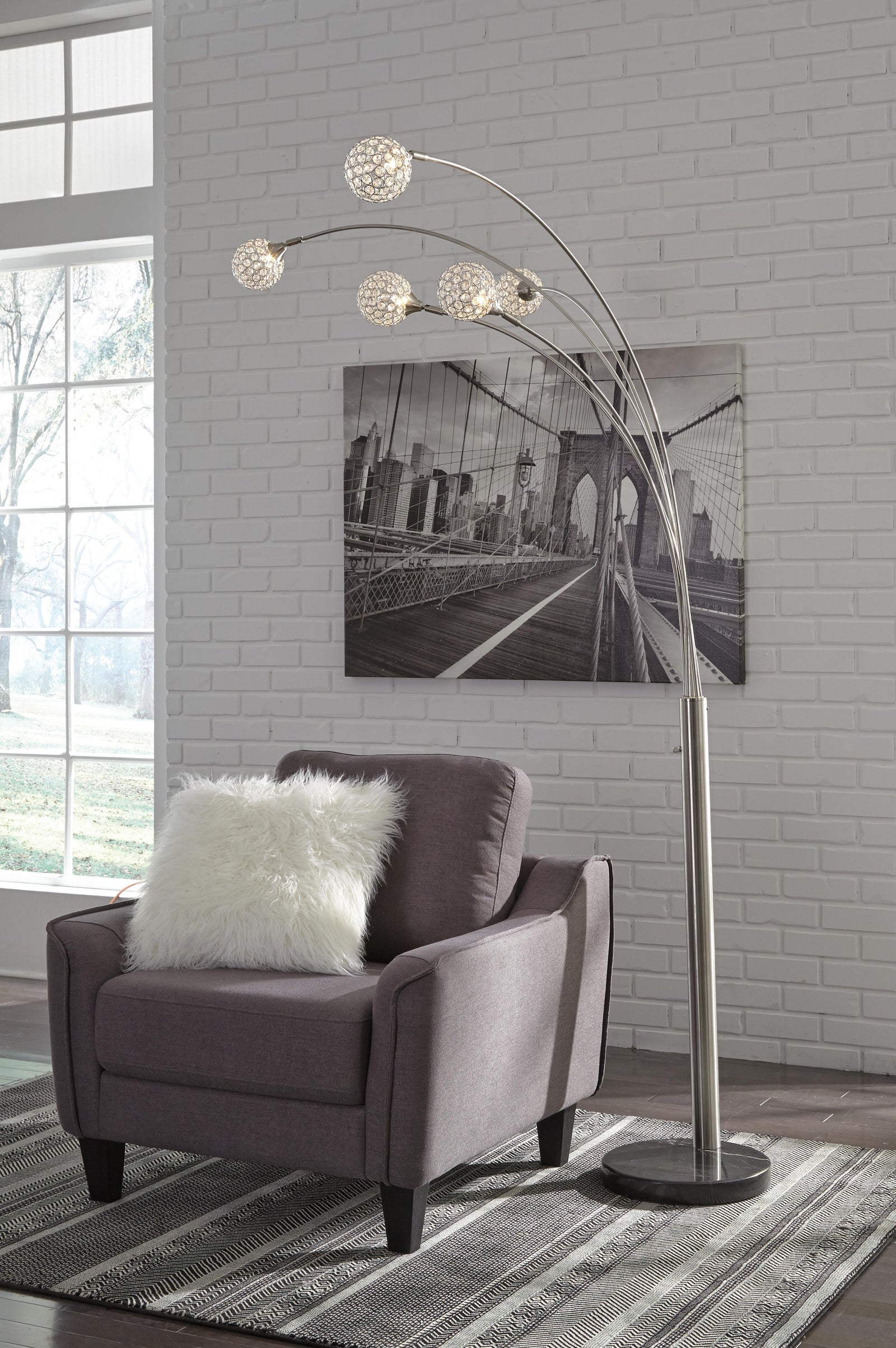 Winter Arc Lamp (L725089-SI) - Image 3