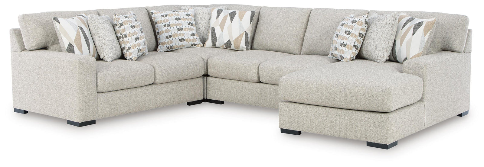 Laurelgrove 4-Piece Sectional with Chaise (75105-SI)
