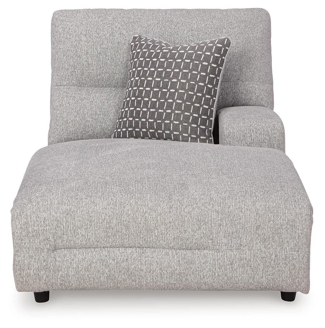 Acklen Place Right-Arm Facing Power Reclining Back Chaise (93605-SI) - Image 2