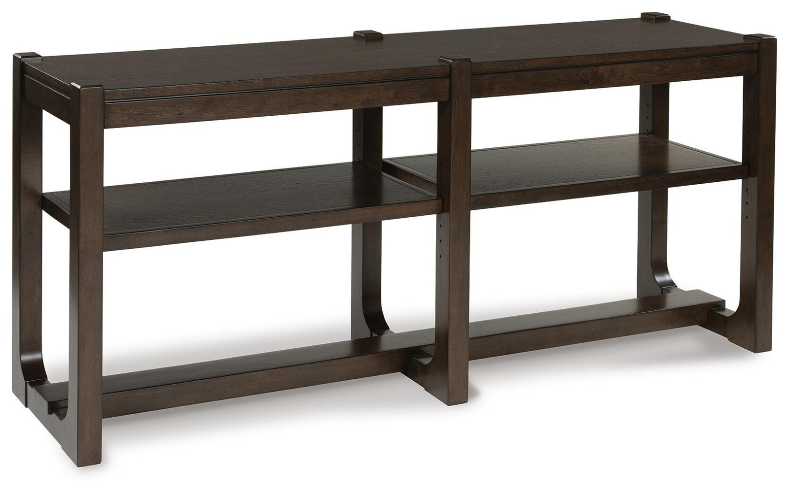 Breckington Sofa Table - Dark Brown (T856-SI)