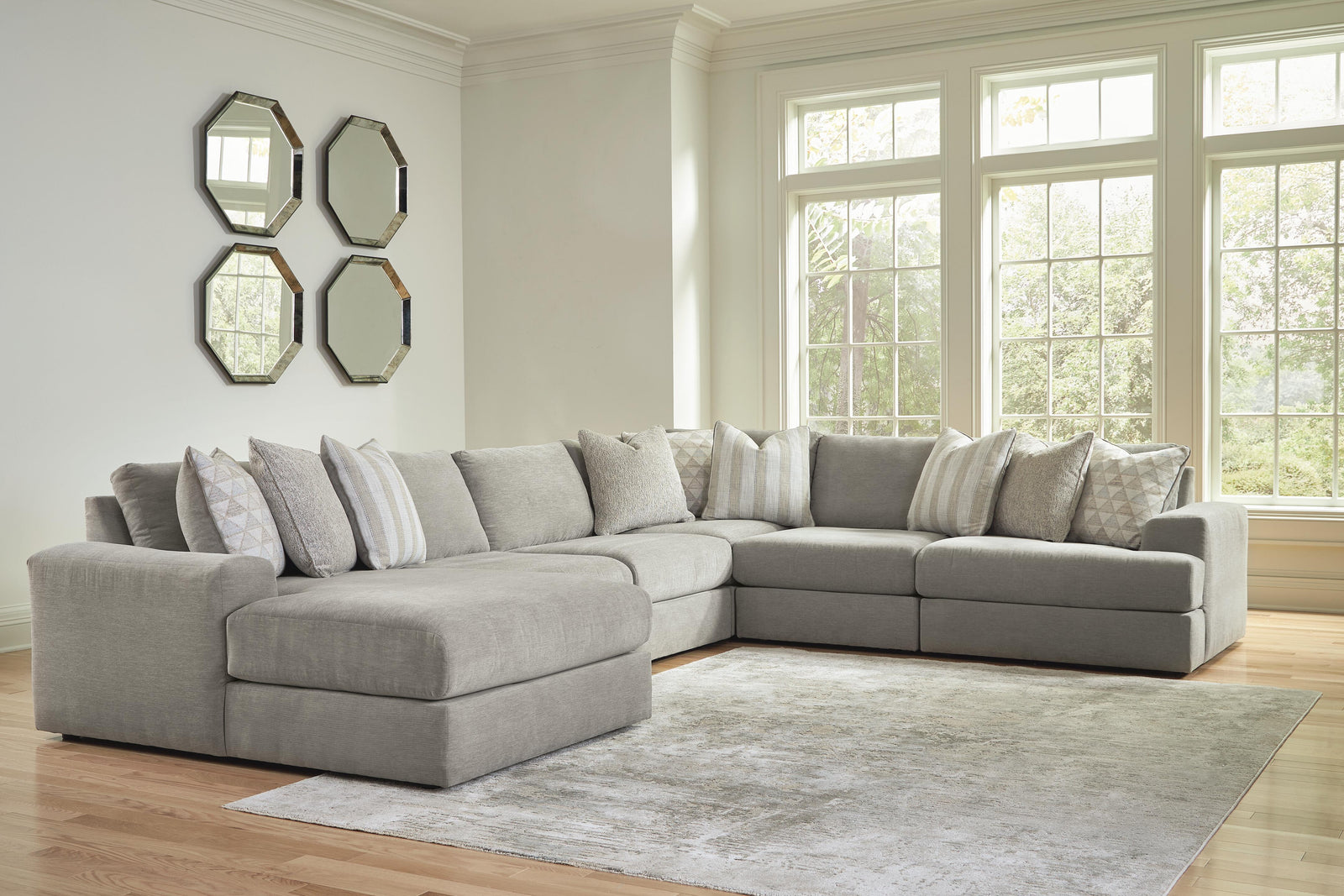 Avaliyah 6-Piece Sectional (58103-SI) - Image 3