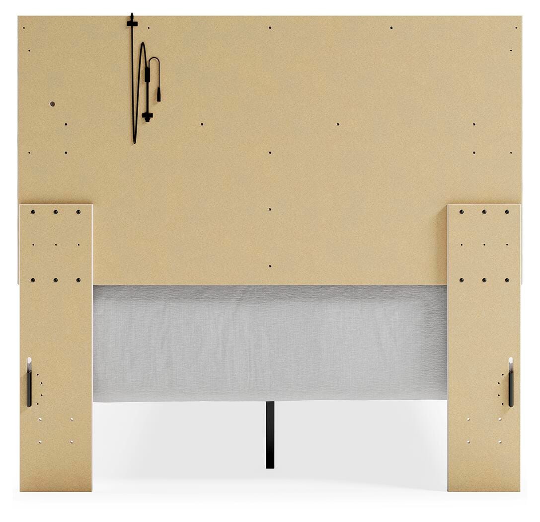 Altyra Panel Bed, Dresser, Chest and 2 Nightstands (B2640-SI) - Image 19