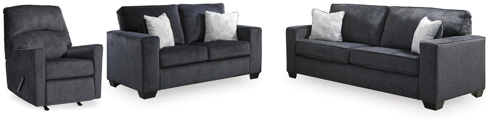Altari Sofa, Loveseat and Recliner (87213-SI)