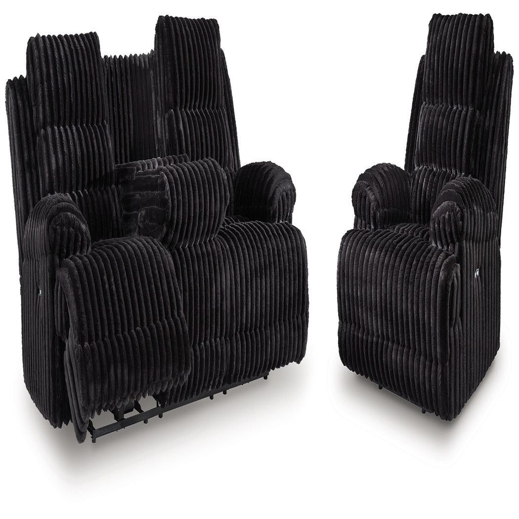 Rhines Falls Power Reclining Sofa and Power Recliner (PC42805-SI)
