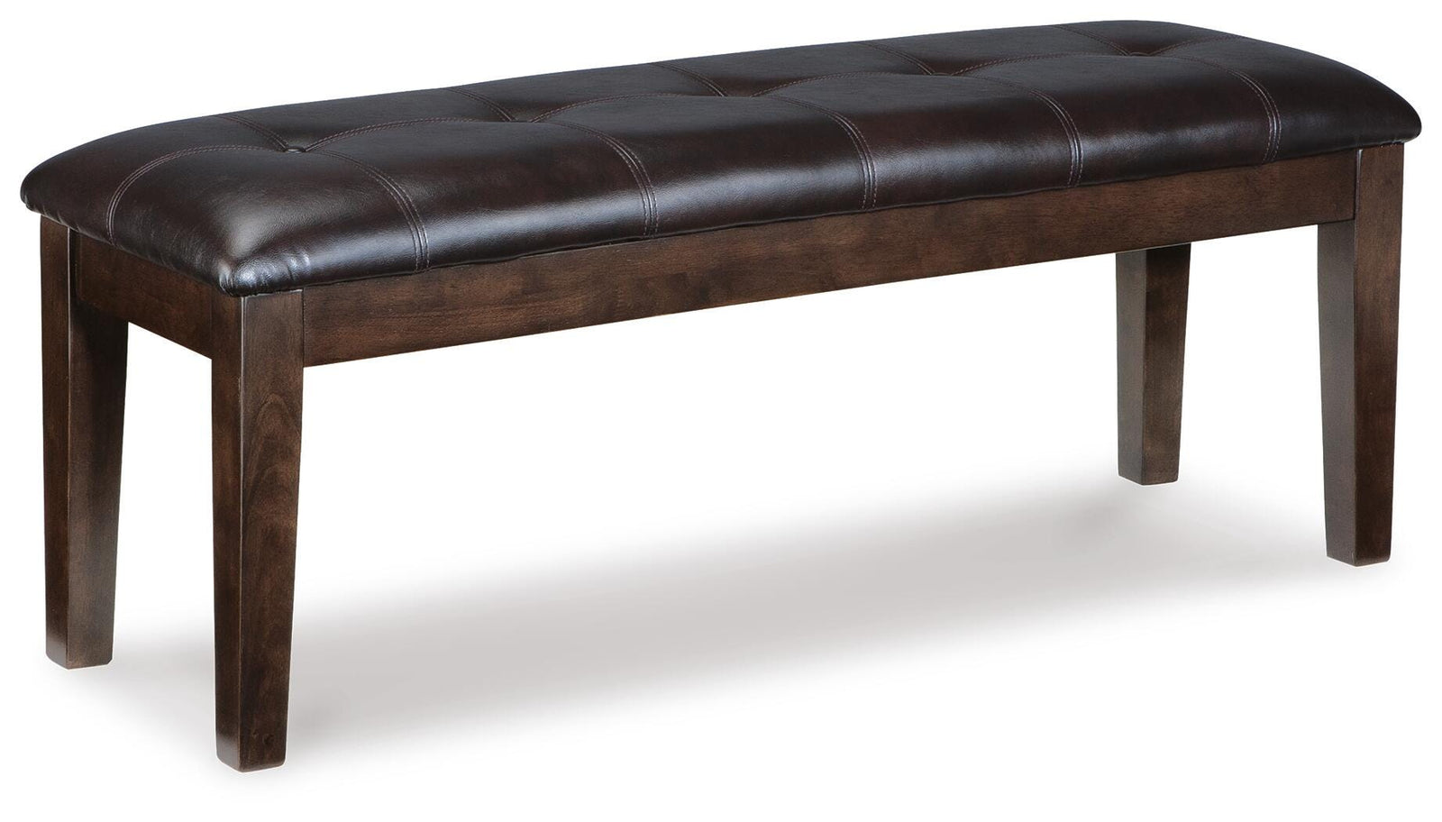 Haddigan Dining Table with 4 Chairs and Bench (D596-SI) - Image 5