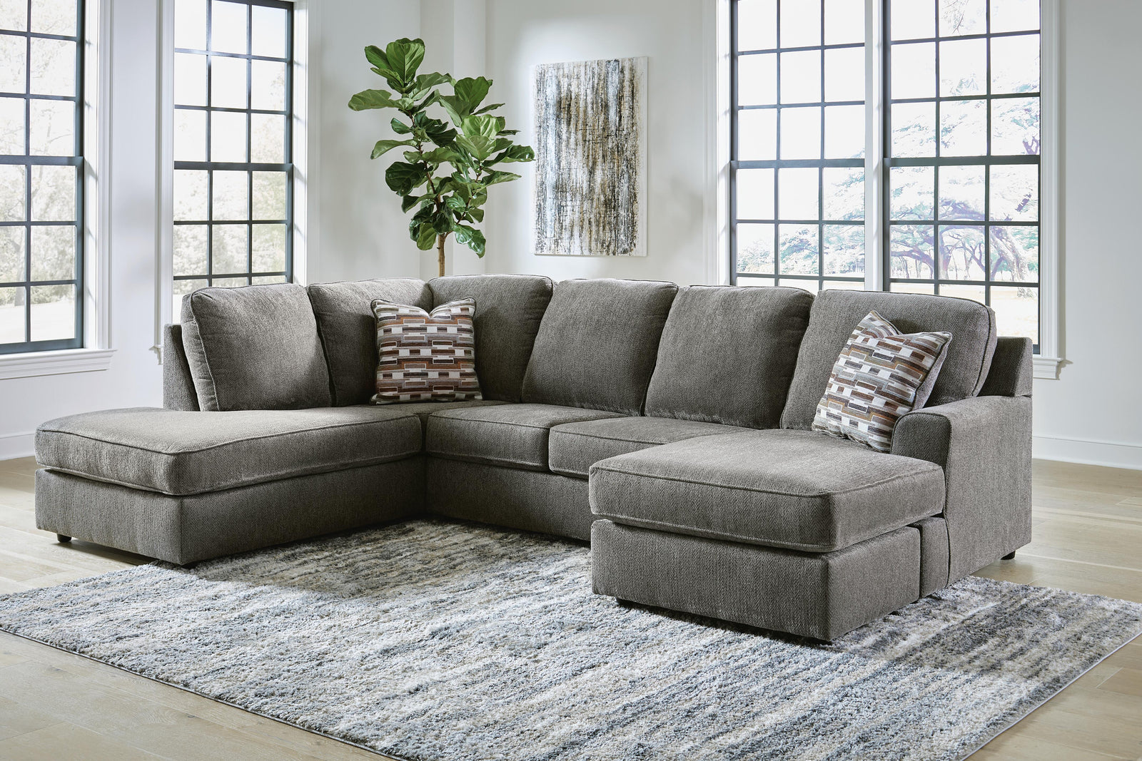 OPhannon 2-Piece Sectional and Ottoman (29402-SI) - Image 8
